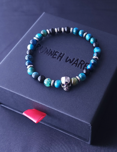 Blue Tiger Eye_Black Obsidian_Box