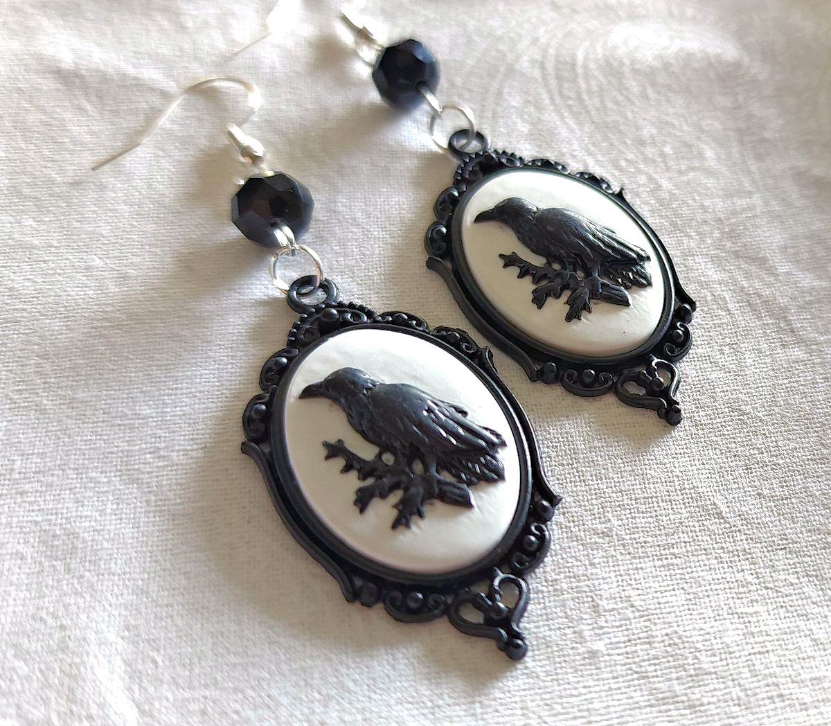 Raven_Earrings