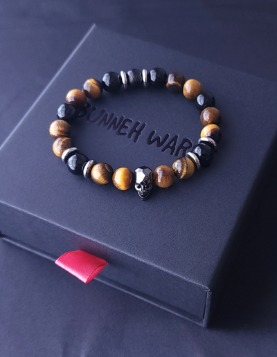 Tiger Eye_Agate Onyx_Skull_Box